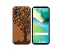 Funda Gel Tpu para Blackview BL6000 Pro diseño Cuero 03 Dibujos