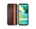 Funda Gel Tpu para Blackview BL6000 Pro diseño Madera 05 Dibujos