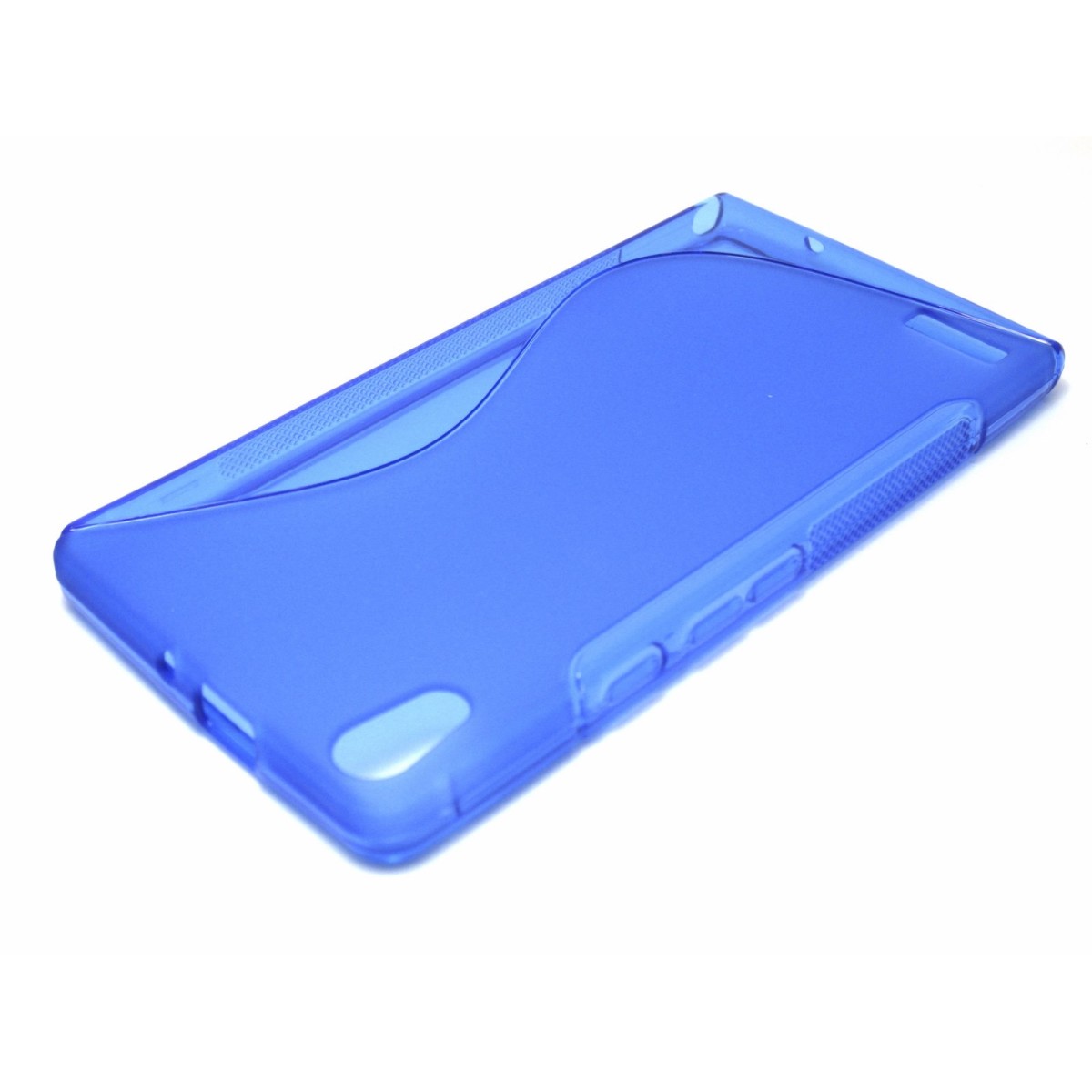Funda Gel Tpu Huawei Ascend P6 S Line Color Azul