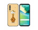 Funda Gel Tpu para Blackview BL6000 Pro diseño Jirafa Dibujos