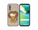 Funda Gel Tpu para Blackview BL6000 Pro diseño Leon Dibujos