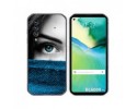 Funda Gel Tpu para Blackview BL6000 Pro diseño Ojo Dibujos