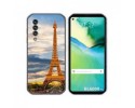Funda Gel Tpu para Blackview BL6000 Pro diseño Paris Dibujos