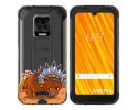 Funda Gel Transparente para Doogee S59 Pro diseño Bufalo Dibujos