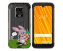 Funda Gel Transparente para Doogee S59 Pro diseño Conejo Dibujos