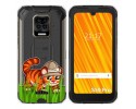 Funda Gel Transparente para Doogee S59 Pro diseño Tigre Dibujos