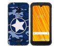 Funda Gel Tpu para Doogee S59 Pro diseño Camuflaje 03 Dibujos