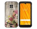 Funda Gel Tpu para Doogee S59 Pro diseño Madera 08 Dibujos