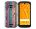 Funda Gel Tpu para Doogee S59 Pro diseño Madera 10 Dibujos