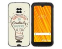 Funda Gel Tpu para Doogee S59 Pro diseño Creativity Dibujos