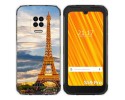 Funda Gel Tpu para Doogee S59 Pro diseño Paris Dibujos