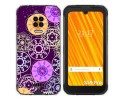 Funda Gel Tpu para Doogee S59 Pro diseño Radial Dibujos