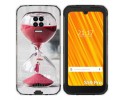 Funda Gel Tpu para Doogee S59 Pro diseño Reloj Dibujos