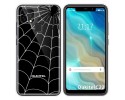 Funda Gel Transparente para Oukitel C22 diseño Araña Dibujos