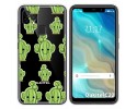 Funda Gel Transparente para Oukitel C22 diseño Cactus Dibujos