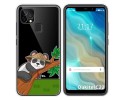 Funda Gel Transparente para Oukitel C22 diseño Panda Dibujos