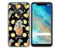 Funda Gel Transparente para Oukitel C22 diseño Piña Dibujos