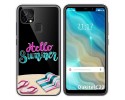 Funda Gel Transparente para Oukitel C22 diseño Summer Dibujos