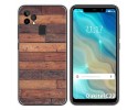 Funda Gel Tpu para Oukitel C22 diseño Madera 03 Dibujos