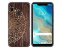 Funda Gel Tpu para Oukitel C22 diseño Madera 06 Dibujos
