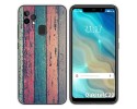 Funda Gel Tpu para Oukitel C22 diseño Madera 10 Dibujos