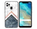 Funda Gel Tpu para Oukitel C22 diseño Mármol 05 Dibujos