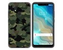 Funda Gel Tpu para Oukitel C22 diseño Camuflaje Dibujos