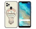 Funda Gel Tpu para Oukitel C22 diseño Creativity Dibujos