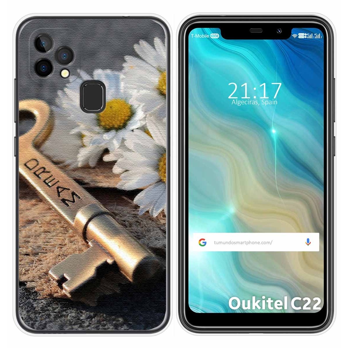 Funda Gel Tpu para Oukitel C22 diseño Dream Dibujos