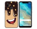 Funda Gel Tpu para Oukitel C22 diseño Helado Chocolate Dibujos