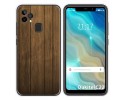 Funda Gel Tpu para Oukitel C22 diseño Madera Dibujos