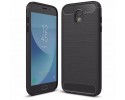 Funda Gel Tpu Tipo Carbon Negra para Samsung Galaxy J5 (2017)