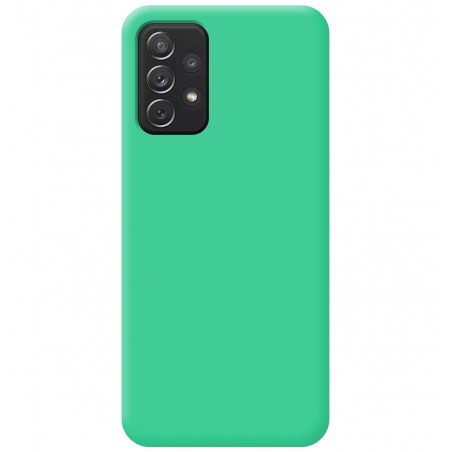 Funda Silicona Líquida Ultra Suave para Samsung Galaxy A52 / A52 5G / A52s 5G Color Verde