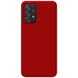 Funda Silicona Líquida Ultra Suave para Samsung Galaxy A52 / A52 5G / A52s 5G Color Roja 2
