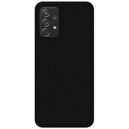 Funda Silicona Líquida Ultra Suave para Samsung Galaxy A52 / A52 5G / A52s 5G Color Negra