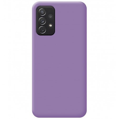 Funda Silicona Líquida Ultra Suave para Samsung Galaxy A52 / A52 5G / A52s 5G Color Morada