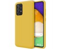 Funda Silicona Líquida Ultra Suave para Samsung Galaxy A52 / A52 5G / A52s 5G Color Amarilla