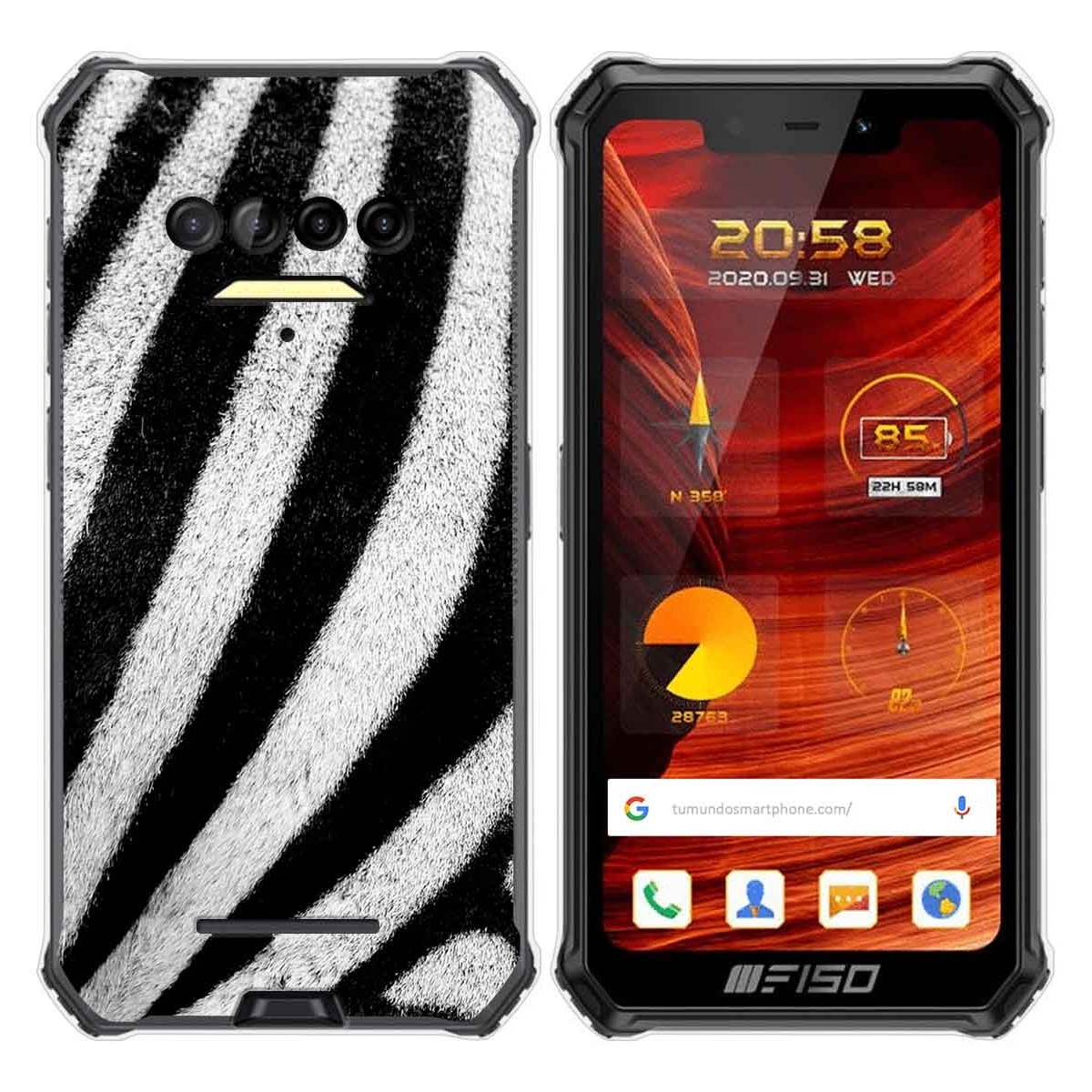 Funda Gel Tpu para F150 B2021 diseño Animal 02 Dibujos