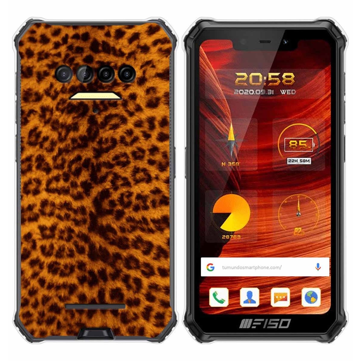 Funda Gel Tpu para F150 B2021 diseño Animal 03 Dibujos