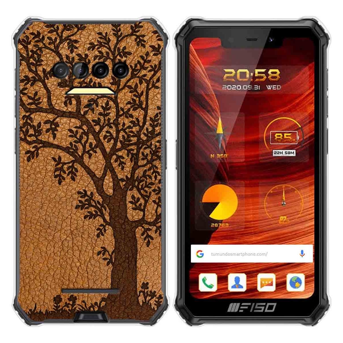 Funda Gel Tpu para F150 B2021 diseño Cuero 03 Dibujos