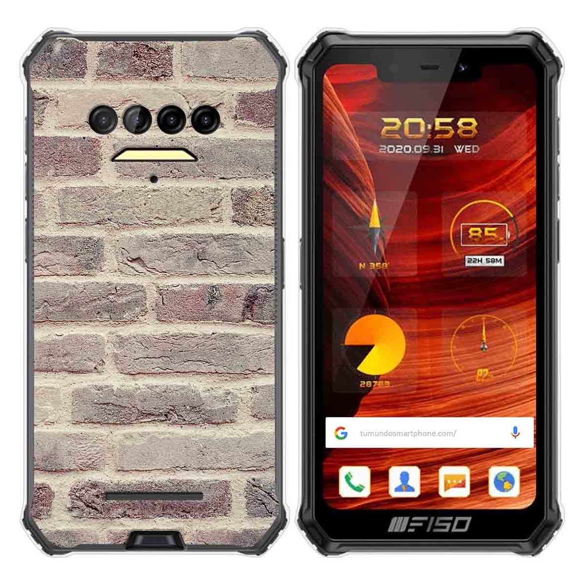 Funda Gel Tpu para F150 B2021 diseño Ladrillo 01 Dibujos