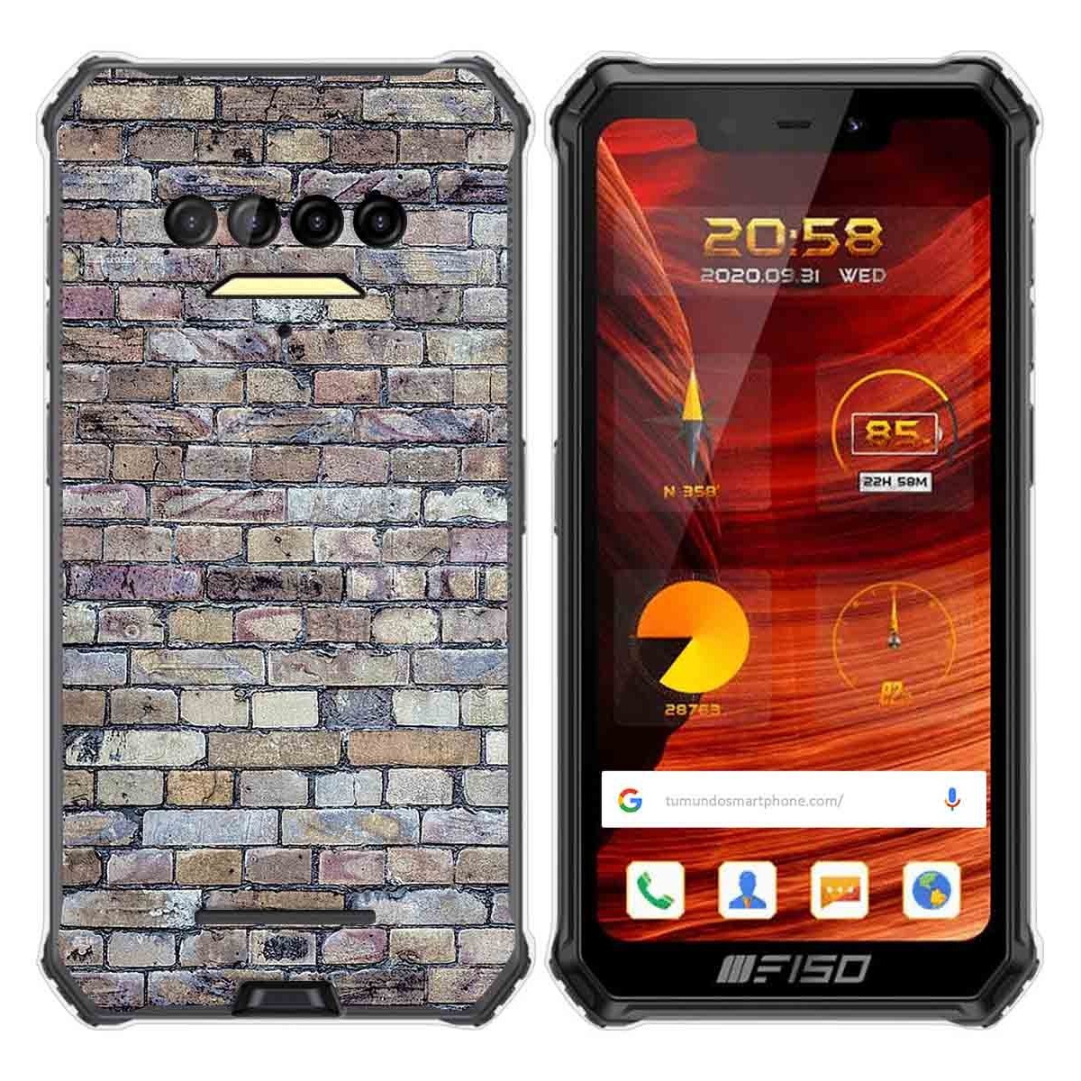 Funda Gel Tpu para F150 B2021 diseño Ladrillo 02 Dibujos