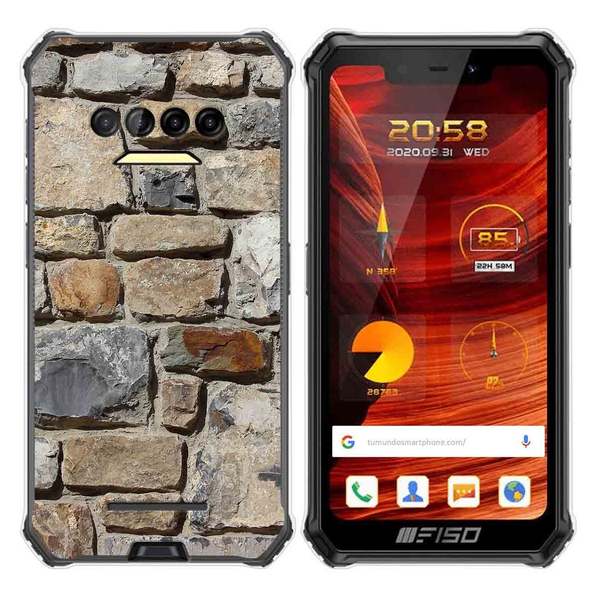 Funda Gel Tpu para F150 B2021 diseño Ladrillo 03 Dibujos