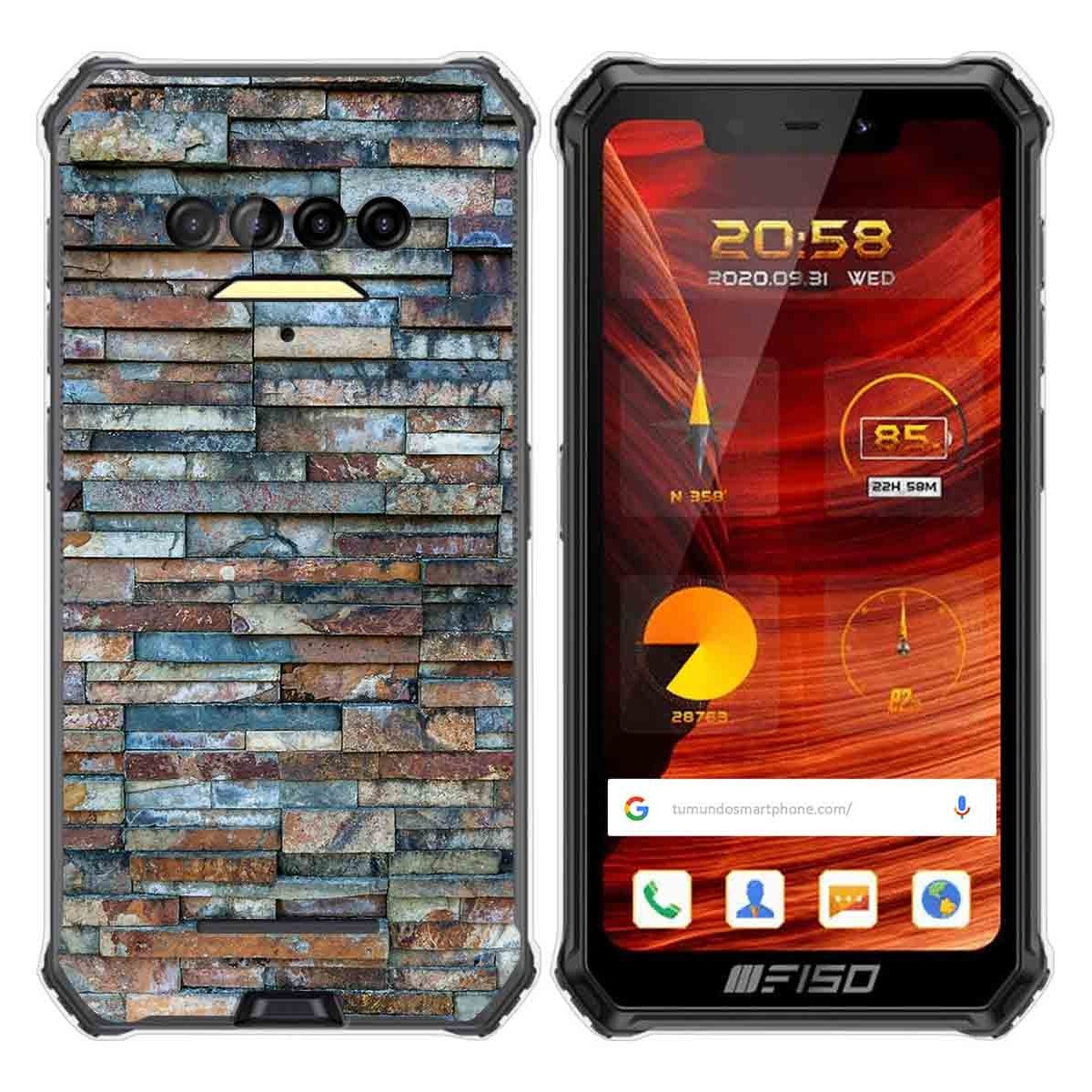 Funda Gel Tpu para F150 B2021 diseño Ladrillo 05 Dibujos
