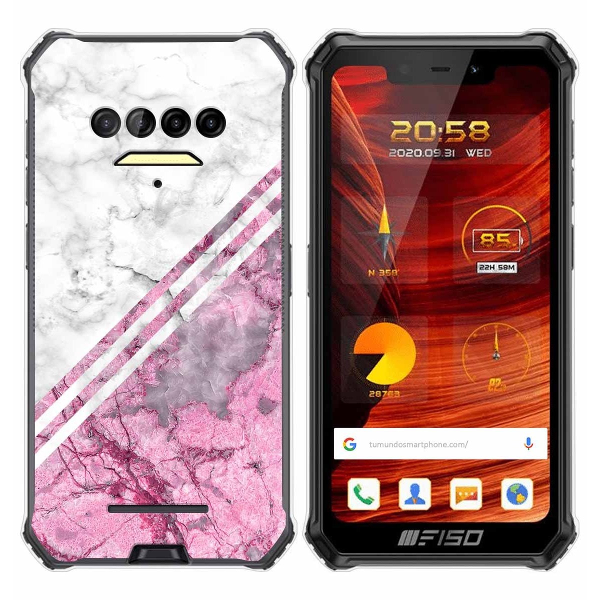 Funda Gel Tpu para F150 B2021 diseño Mármol 03 Dibujos