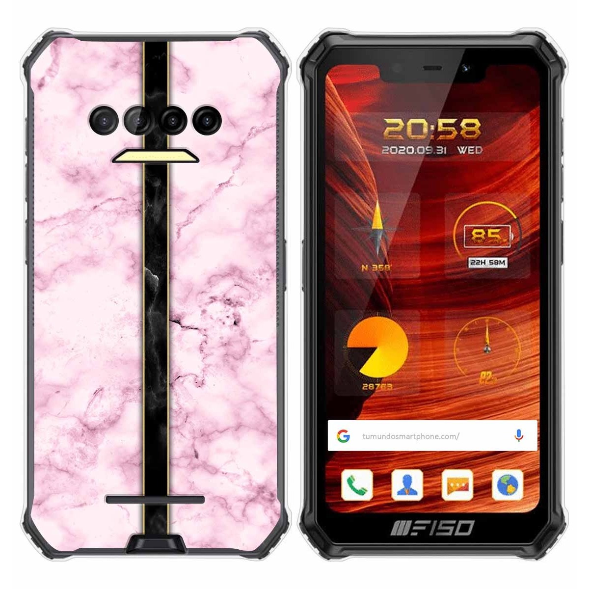 Funda Gel Tpu para F150 B2021 diseño Mármol 04 Dibujos