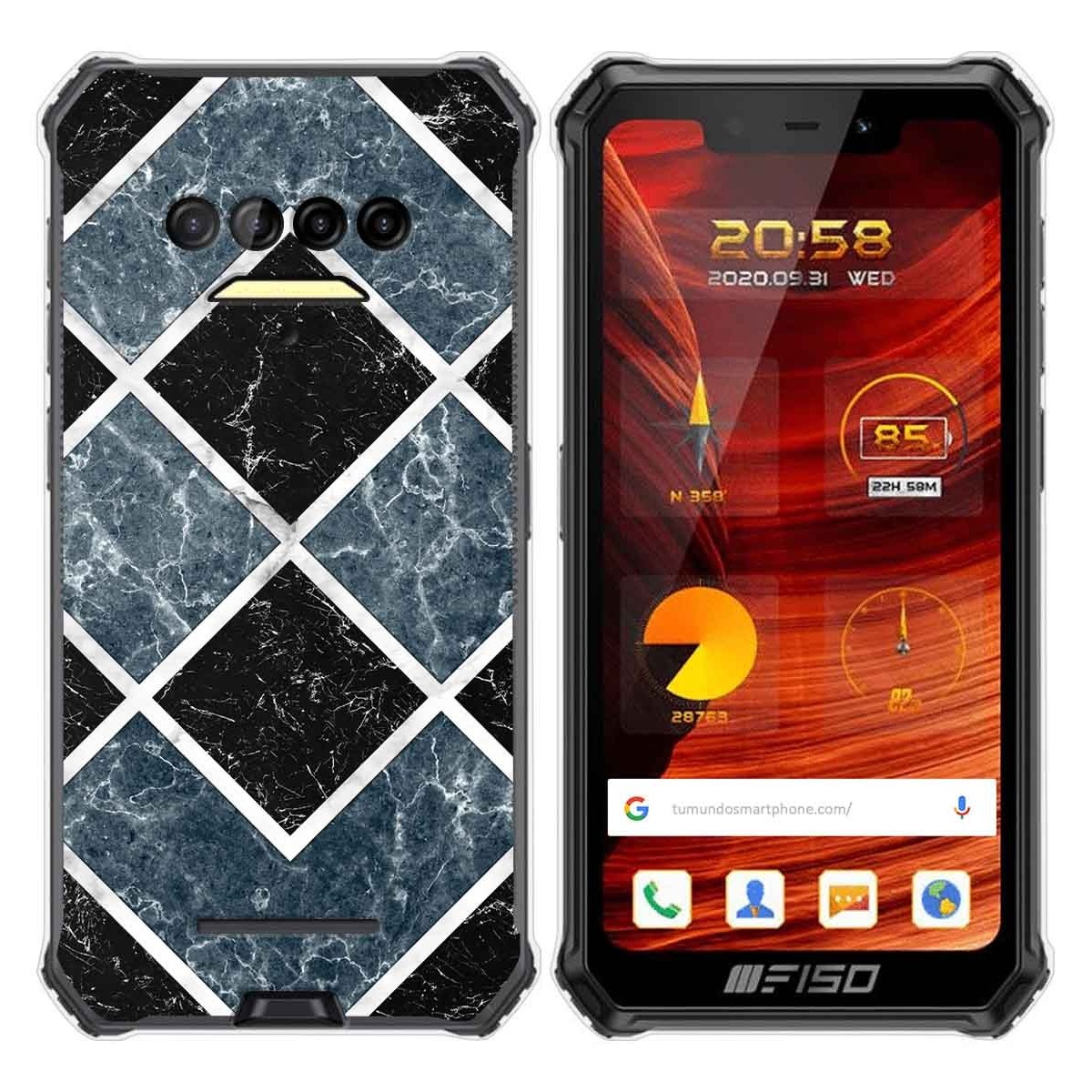 Funda Gel Tpu para F150 B2021 diseño Mármol 06 Dibujos