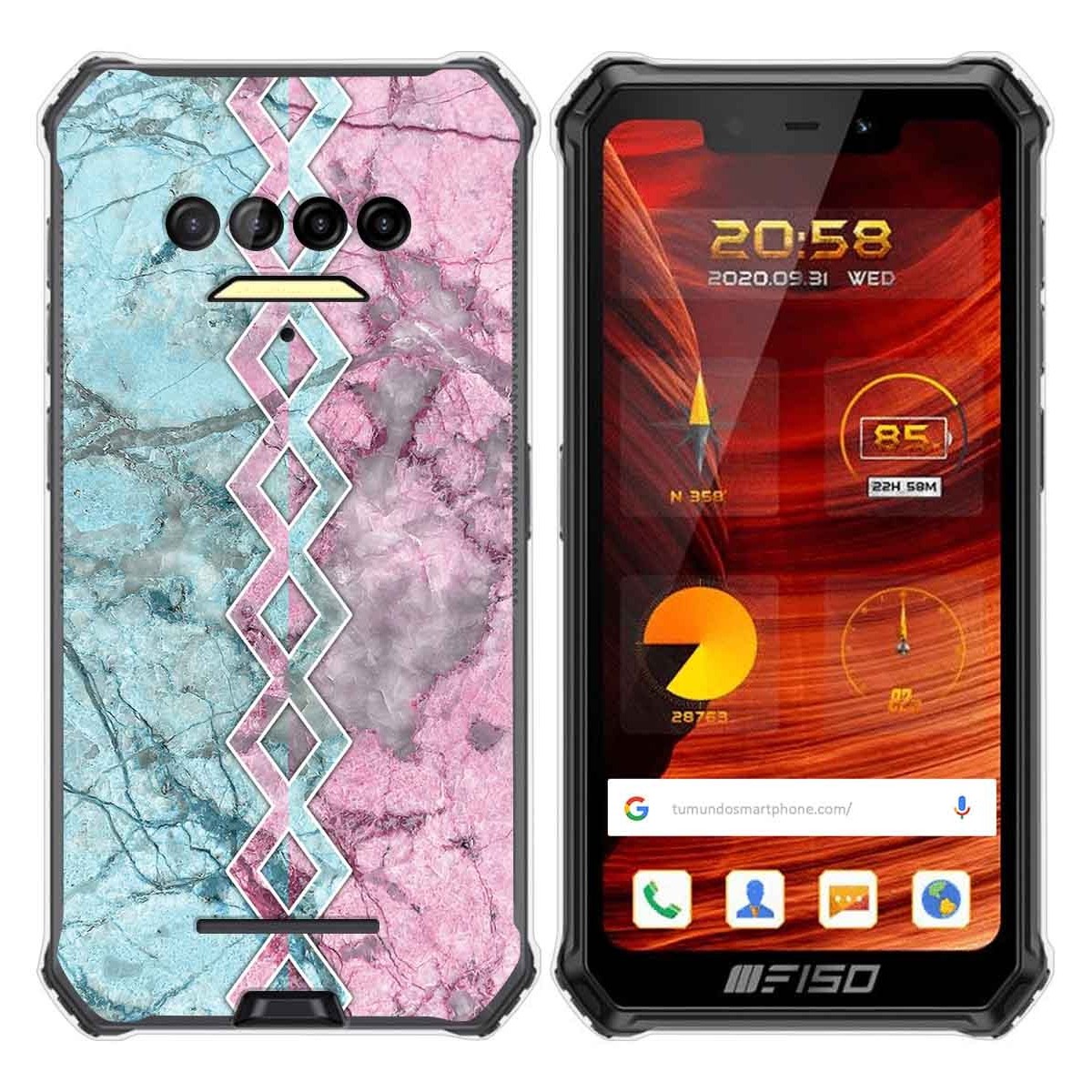Funda Gel Tpu para F150 B2021 diseño Mármol 08 Dibujos