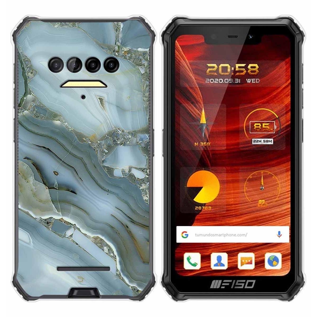 Funda Gel Tpu para F150 B2021 diseño Mármol 09 Dibujos