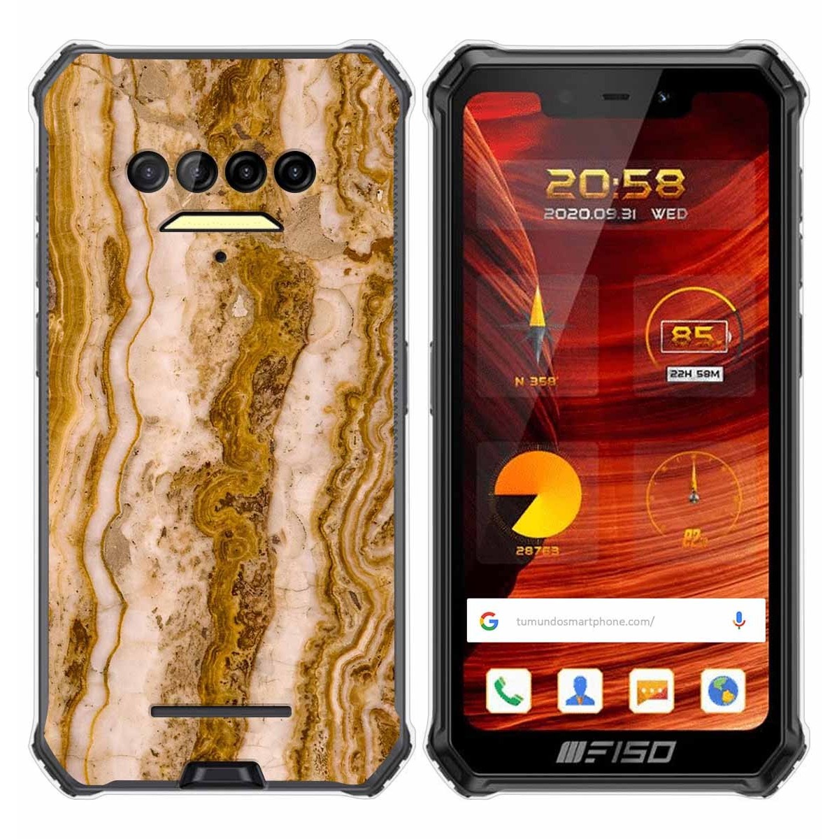 Funda Gel Tpu para F150 B2021 diseño Mármol 10 Dibujos